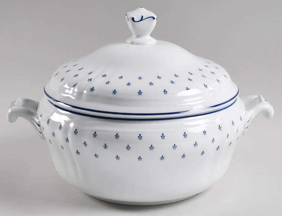 Royal Blue Tureen & Lid by Ginori 1735-1
