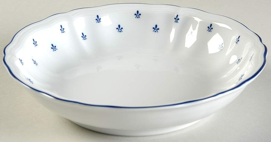 Royal Blue Coupe Cereal Bowl by Ginori 1735-1