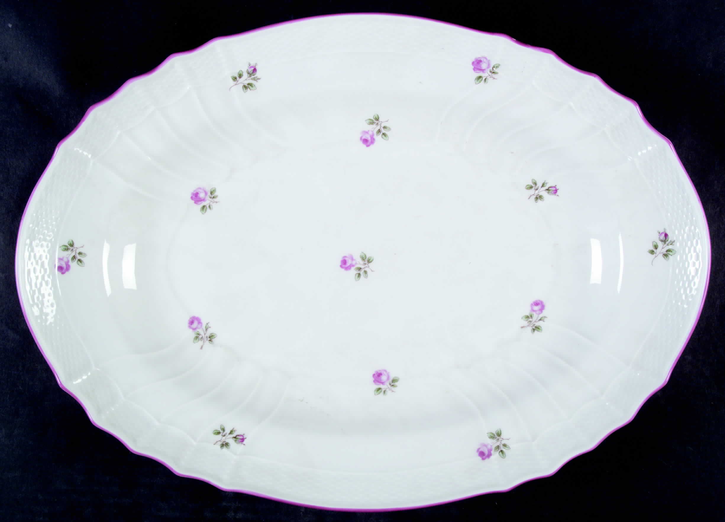 Roselline 16" Oval Serving Platter by Ginori 1735-1
