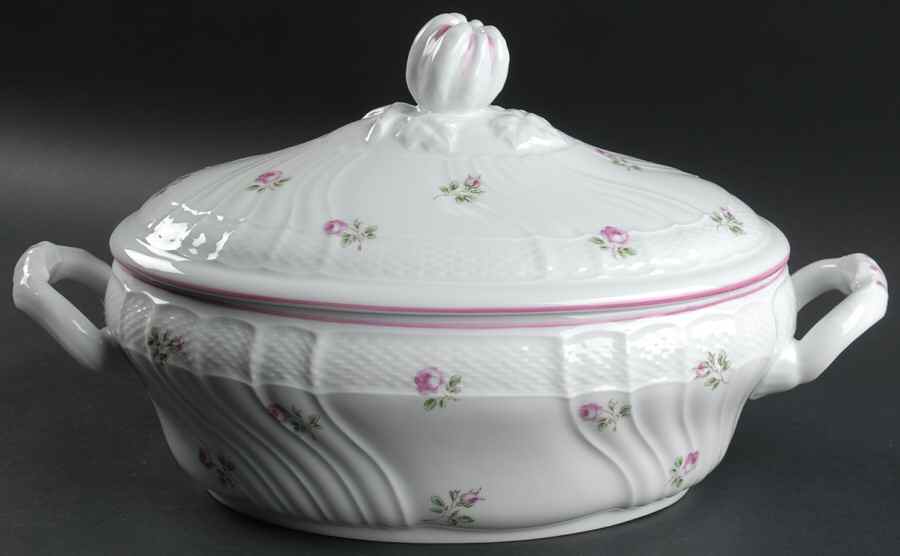 Roselline Tureen &  Lid by Ginori 1735-1