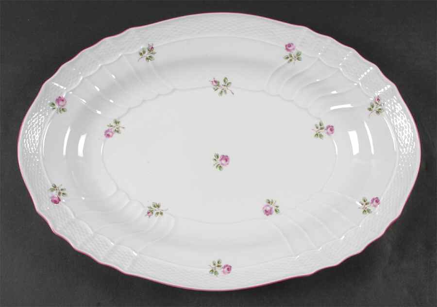 Roselline 15" Oval Serving Platter by Ginori 1735-1