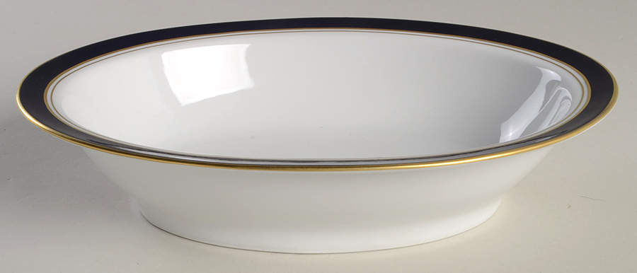 Sardinia Blue 10" Oval Vegetable Bowl by Ginori 1735-1