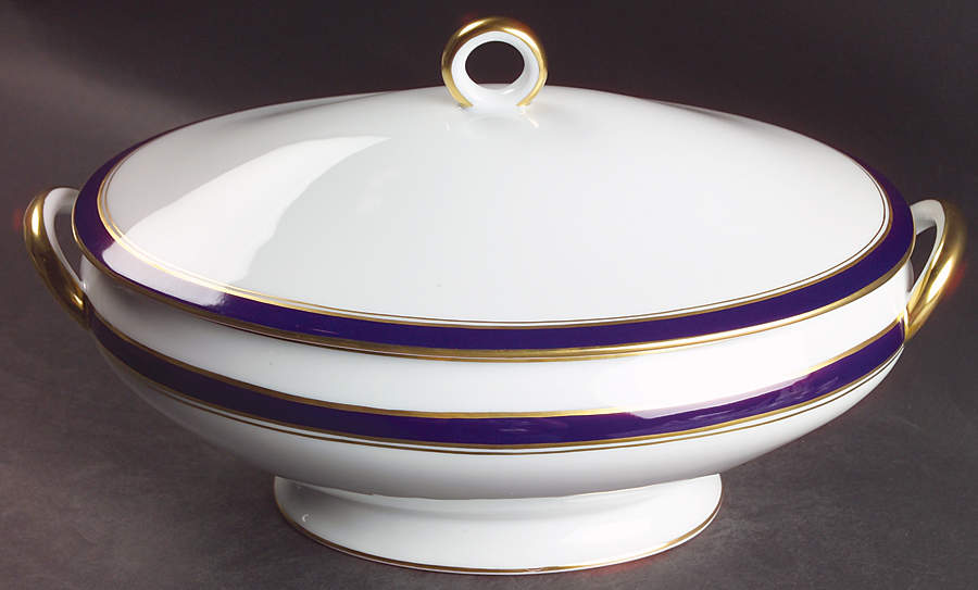 Sardinia Blue Tureen &  Lid by Ginori 1735-1