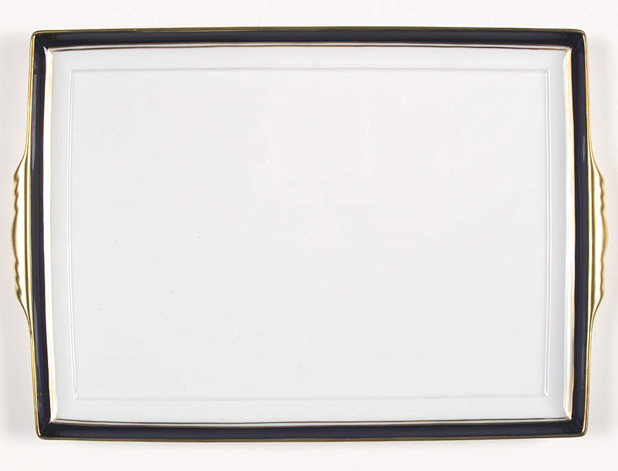 Sardinia Blue Rectangular Tray by Ginori 1735-1