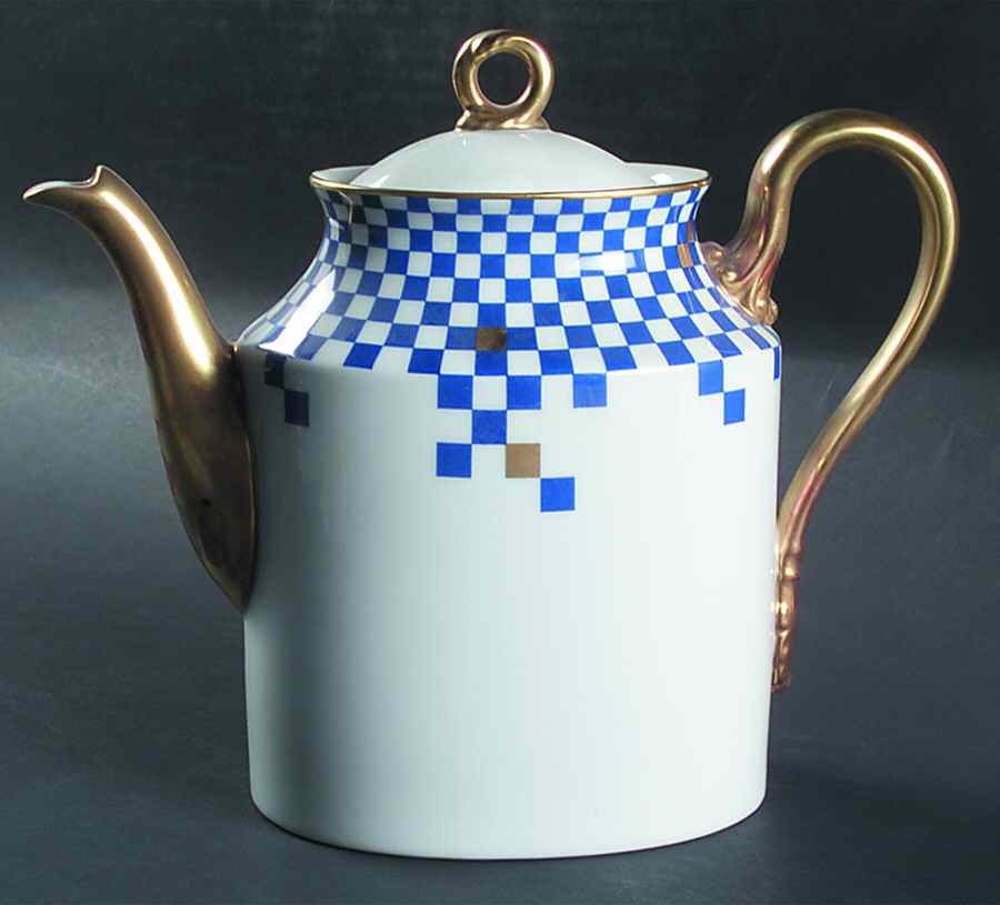 Sciarada Coffee Pot & Lid by Ginori 1735-1