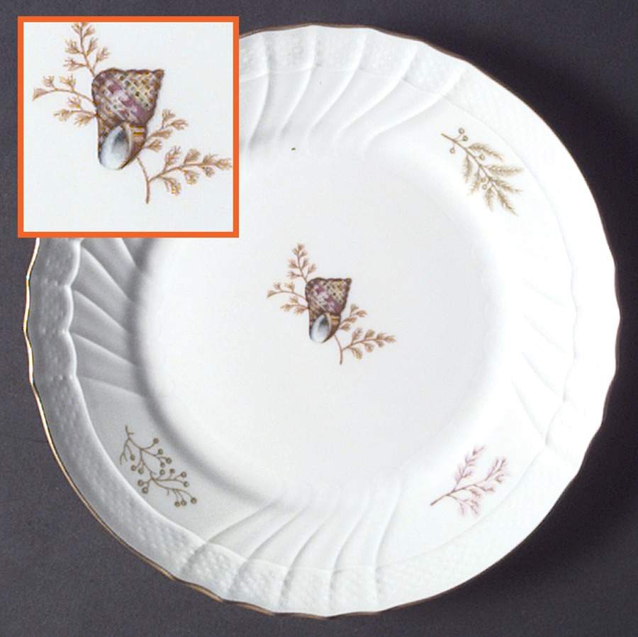 Shells Salad Plate by Ginori 1735-1