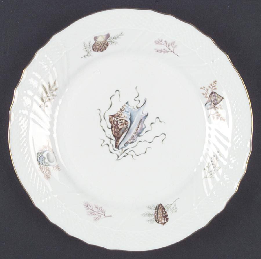 Shells Dinner Plate by Ginori 1735-1