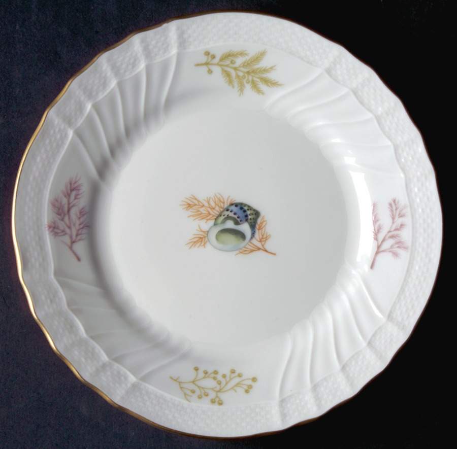 Shells Bread & Butter Plate by Ginori 1735-1