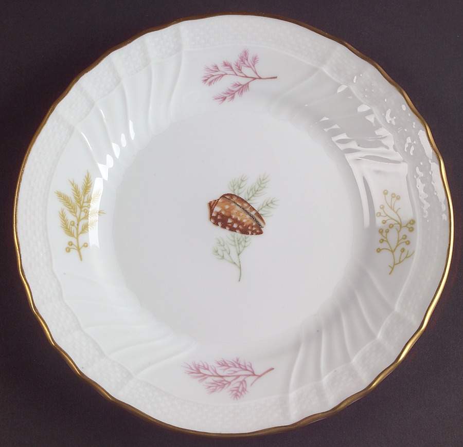 Shells Bread & Butter Plate by Ginori 1735-1