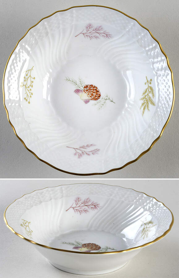 Shells Fruit/Dessert (Sauce) Bowl by Ginori 1735-1