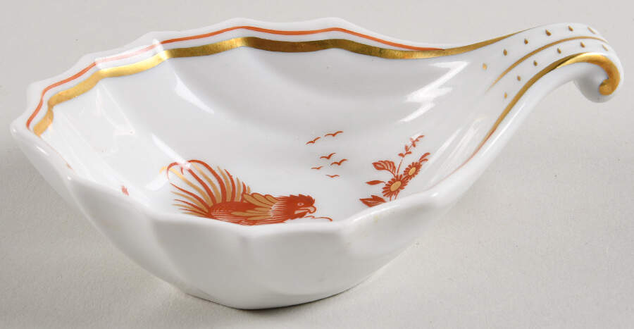 Siena Rust (Scalloped, Vecchio Ginori) Spoon Rest/Holder (Holds 1 Spoon) by Ginori 1735-1