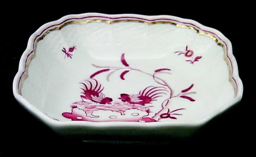 Siena Rust (Scalloped, Vecchio Ginori) Nut Dish by Ginori 1735-1