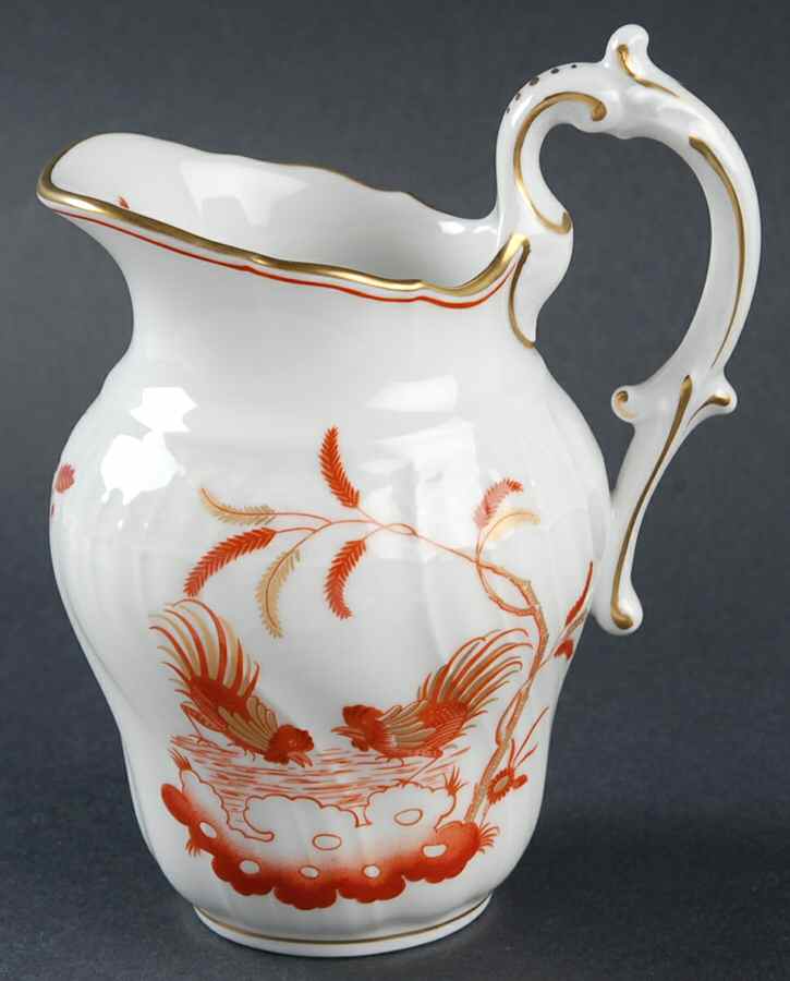 Siena Rust (Scalloped, Vecchio Ginori) Creamer by Ginori 1735-1