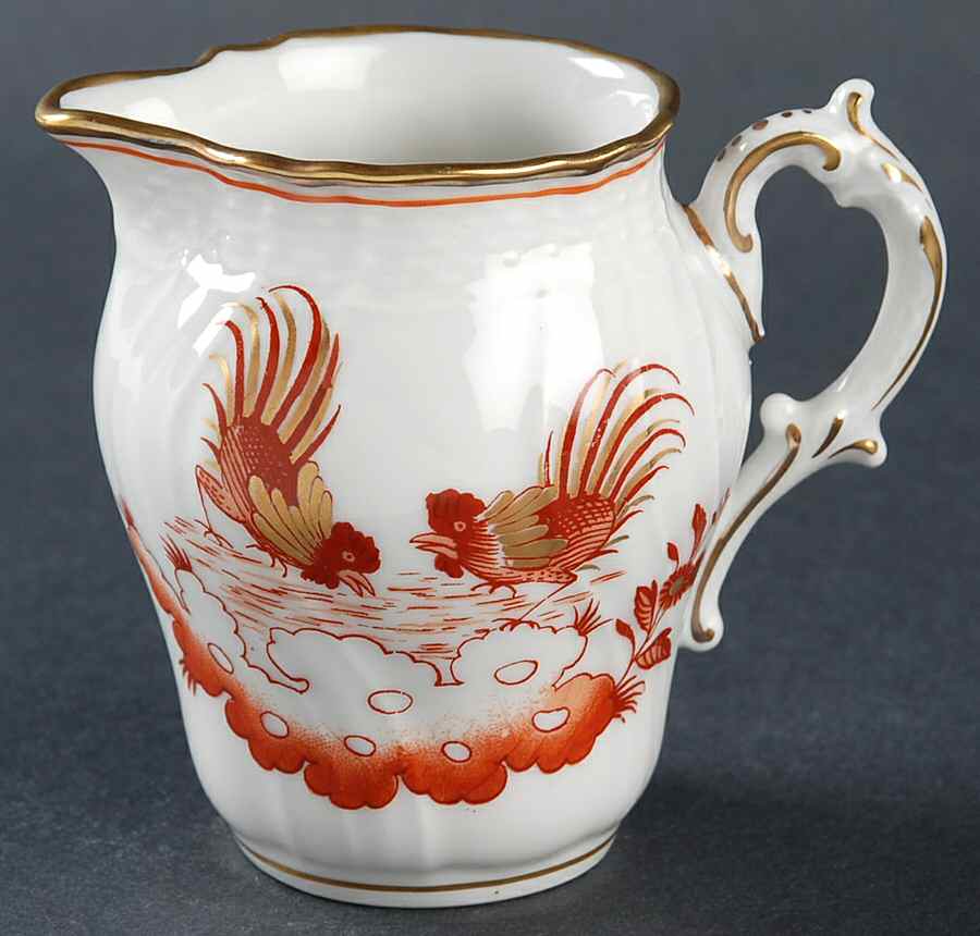 Siena Rust (Scalloped, Vecchio Ginori) Mini Creamer by Ginori 1735-1
