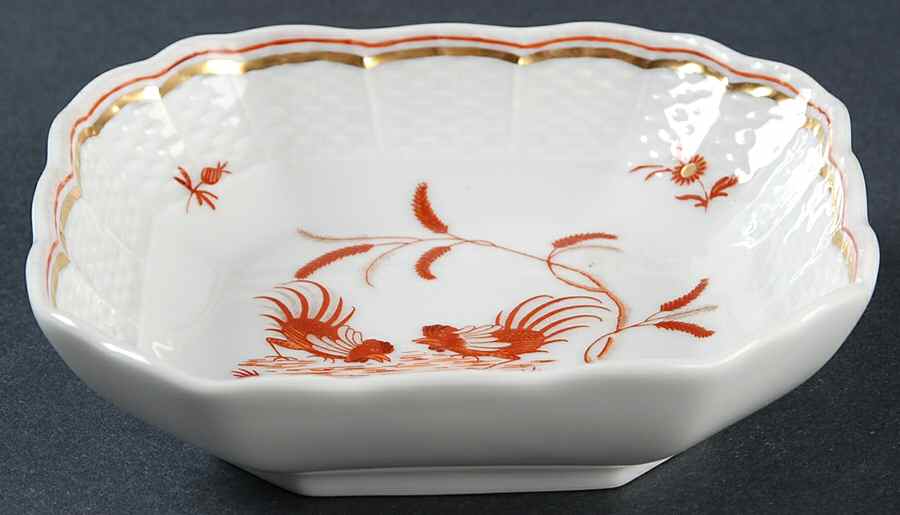 Siena Rust (Scalloped, Vecchio Ginori) Individual Bon Bon by Ginori 1735-1