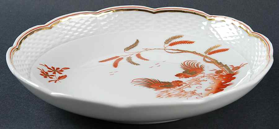 Siena Rust (Scalloped, Vecchio Ginori) Coupe Soup Bowl by Ginori 1735-1
