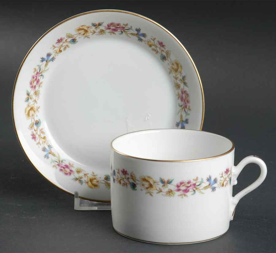Sorrento Flat Cup & Saucer Set by Ginori 1735-1