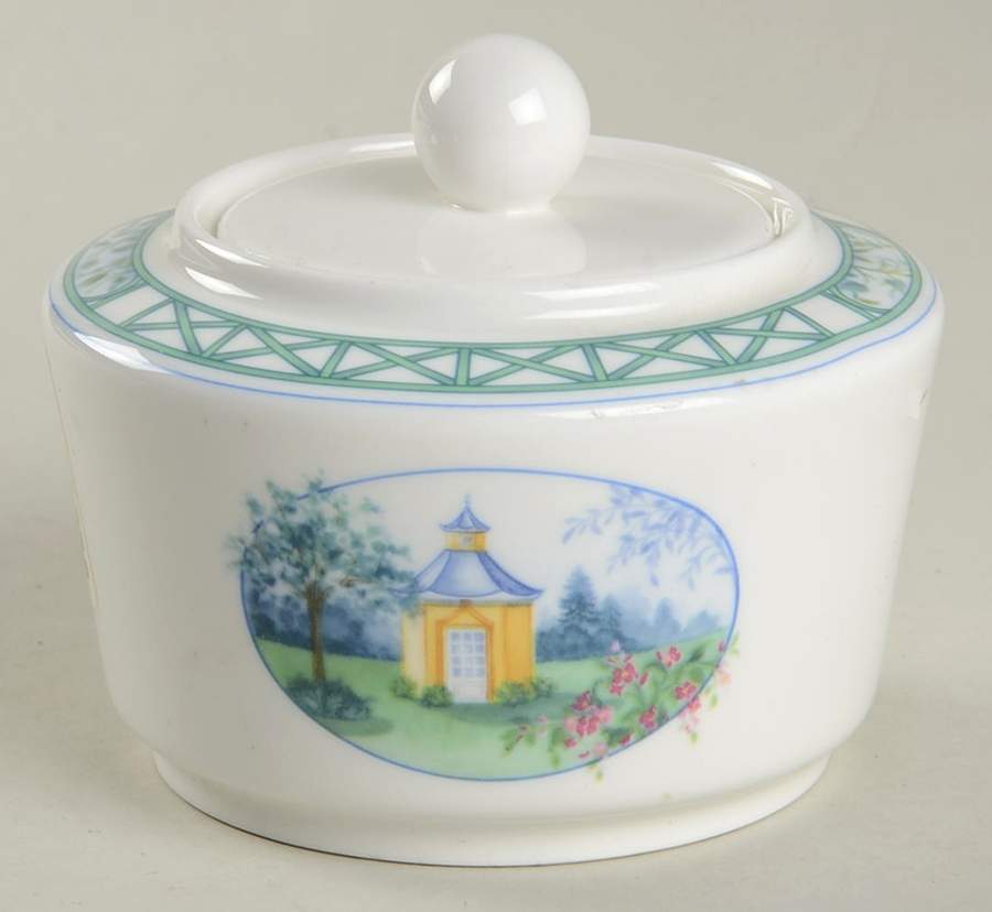 Stresa Sugar Bowl & Lid by Ginori 1735-1