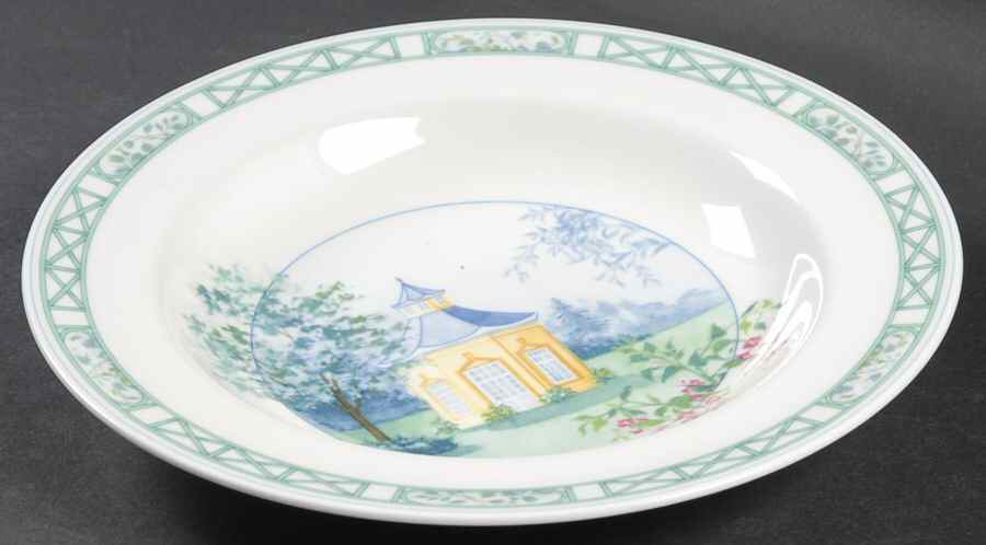 Stresa Large Rim Soup Bowl by Ginori 1735-1