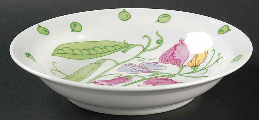 Sweet Pea Coupe Soup Bowl by Ginori 1735-1
