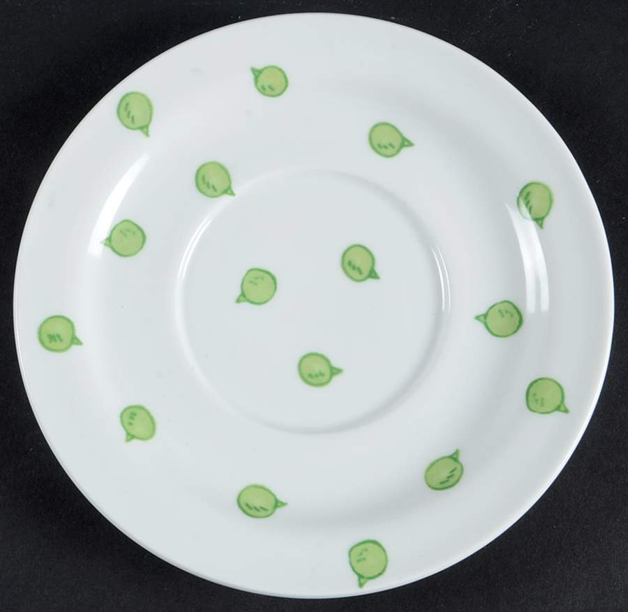 Sweet Pea Saucer for Cream Soup Bowl by Ginori 1735-1