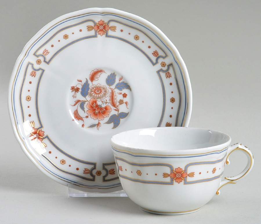 Taormina Flat Cup & Saucer Set by Ginori 1735-1