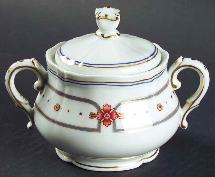 Taormina Sugar Bowl & Lid by Ginori 1735-1