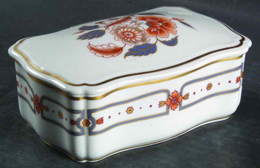 Taormina Rectangular Box with Lid by Ginori 1735-1