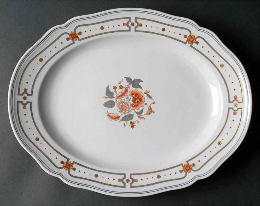 Taormina 14" Oval Serving Platter by Ginori 1735-1