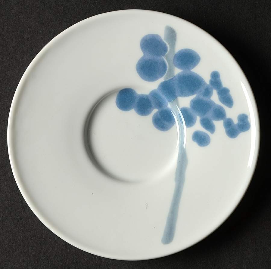 Tokay Saucer for Demitasse Cup by Ginori 1735-1