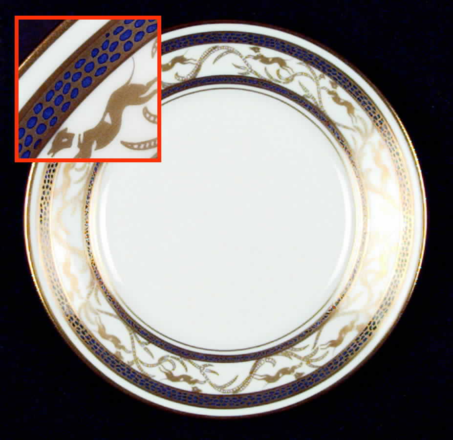 Trussardi Bread & Butter Plate by Ginori 1735-1