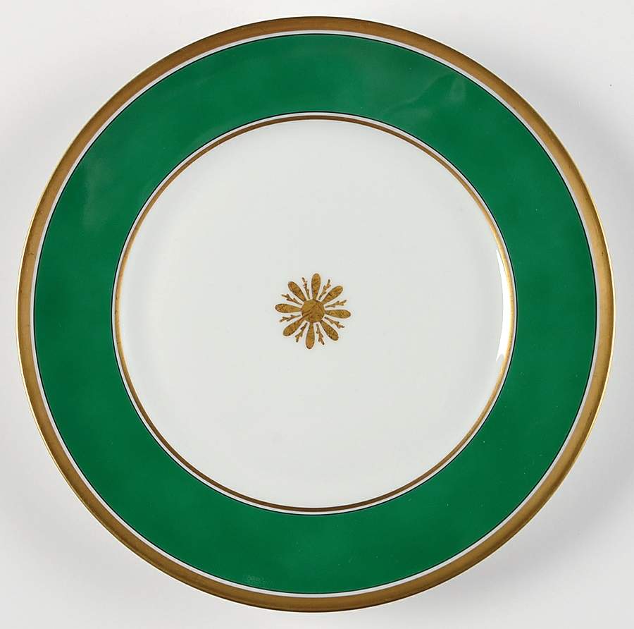 Visconte Green Salad Plate by Ginori 1735-1