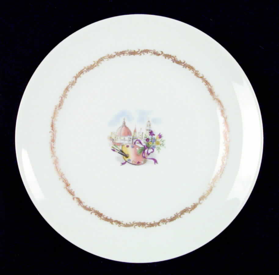 Viaggio Initalia Salad Plate by Ginori 1735-1