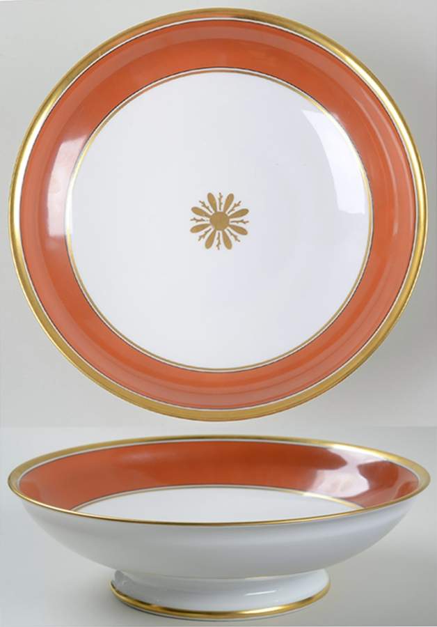 Visconte Red 10" Round Vegetable Bowl by Ginori 1735-1