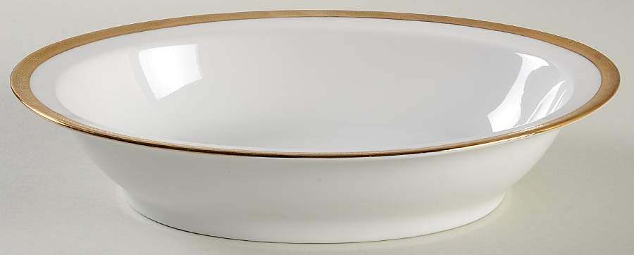 Volga 9" Oval Vegetable Bowl by Ginori 1735-1