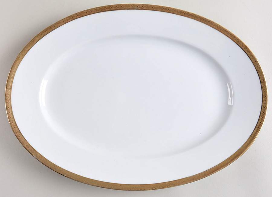 Volga 13" Oval Serving Platter by Ginori 1735-1