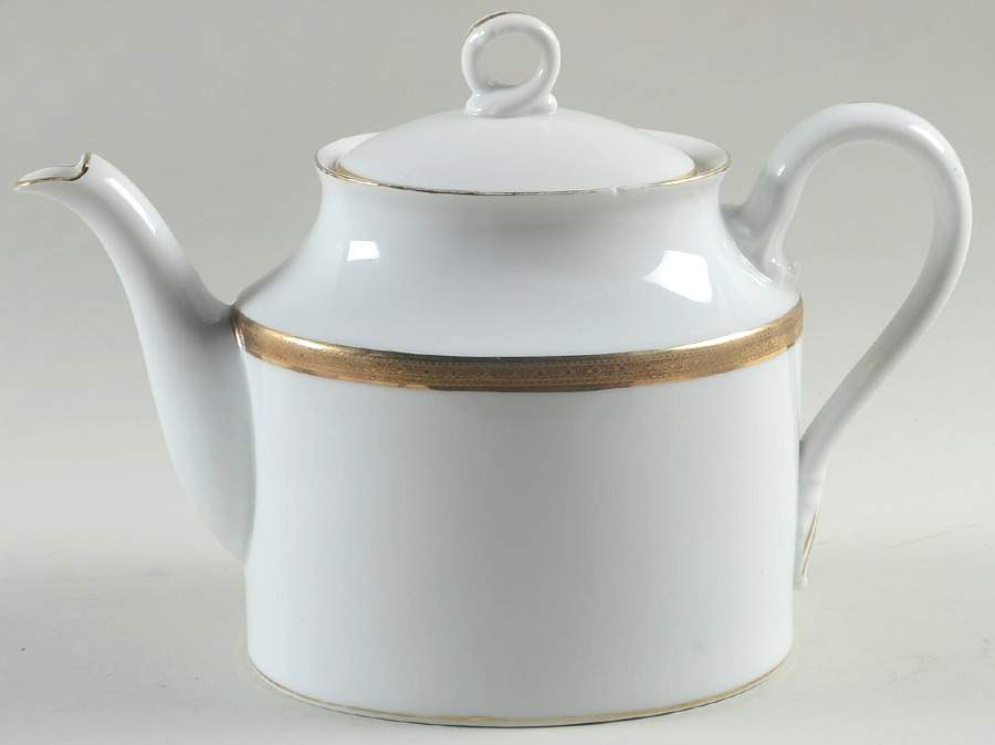 Volga Teapot & Lid by Ginori 1735-1