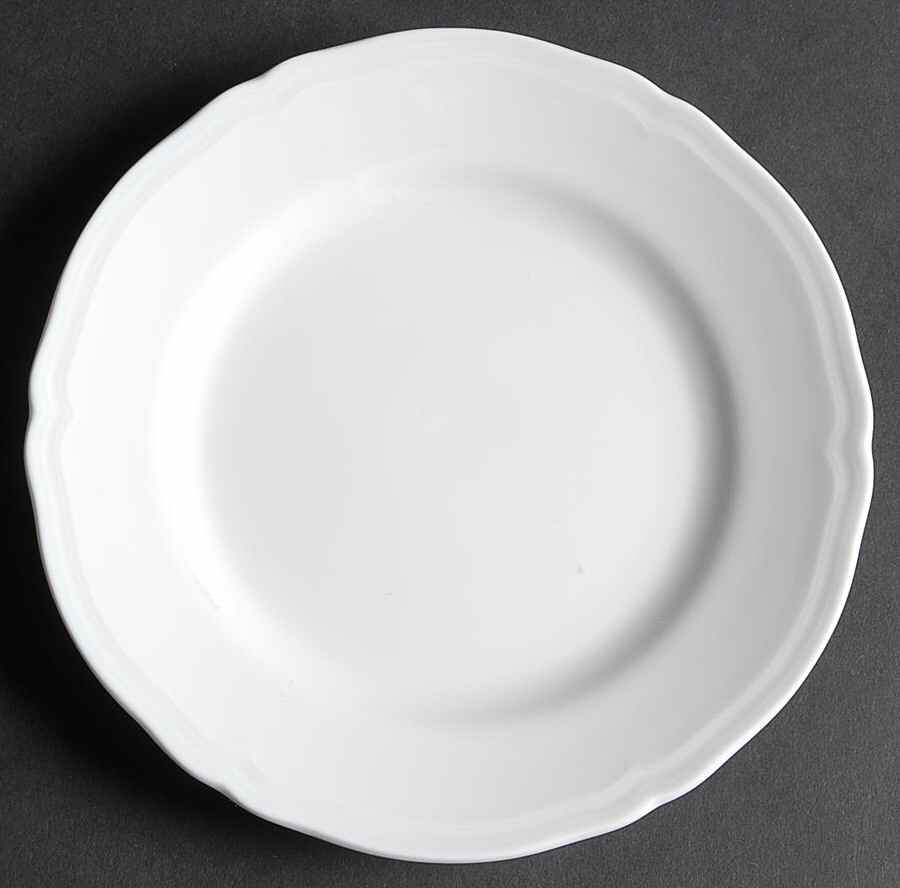 White Antico Doccia Bread & Butter Plate by Ginori 1735-1