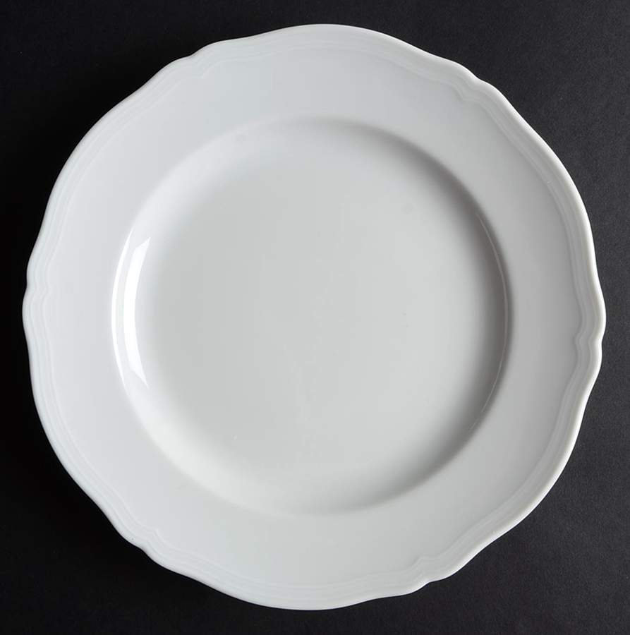 White Antico Doccia Salad/Dessert Plate by Ginori 1735-1