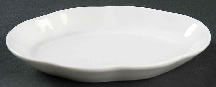 White Impero Silver Tray by Ginori 1735-1