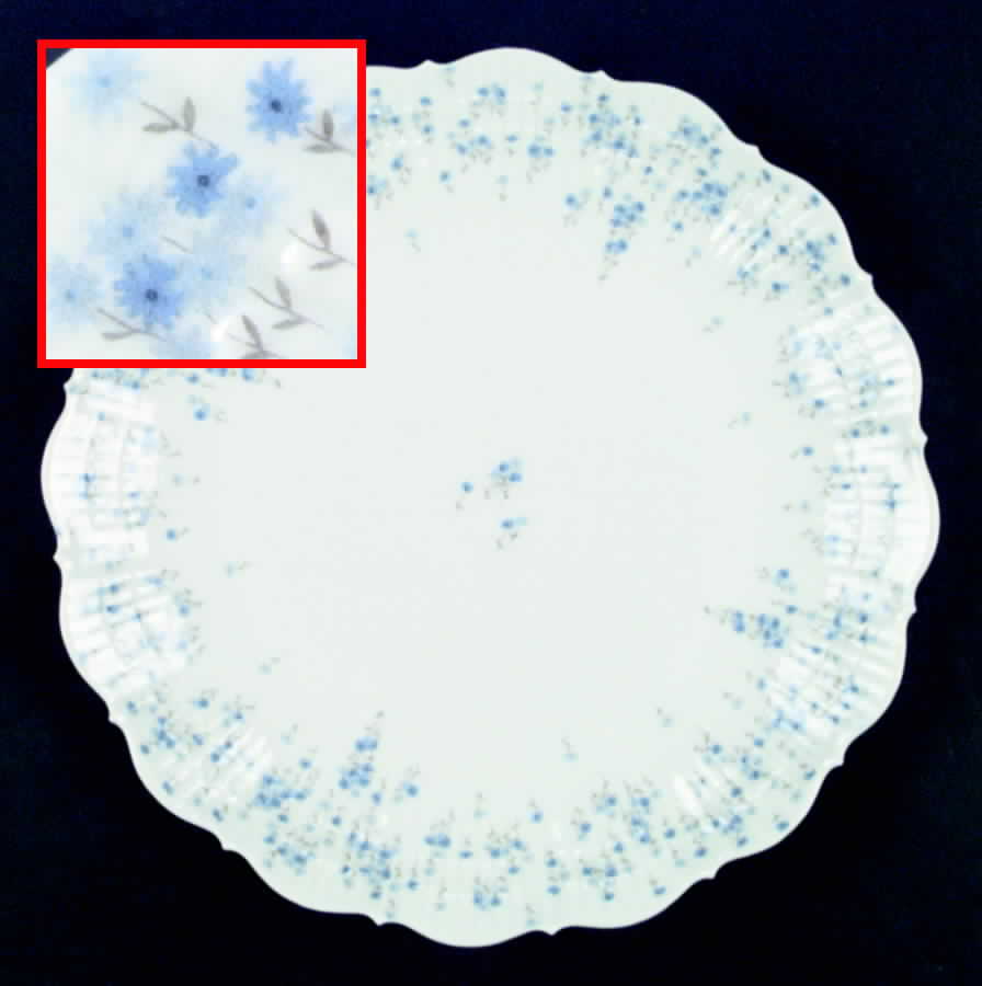 Bluet Dinner Plate by Giraud China-1
