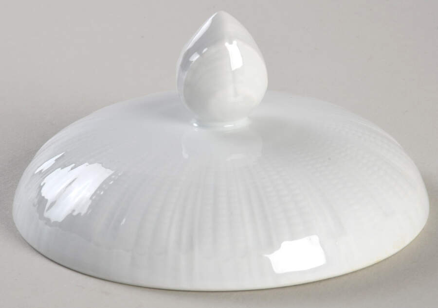 Corail White Lid for Sugar Bowl by Giraud China-1