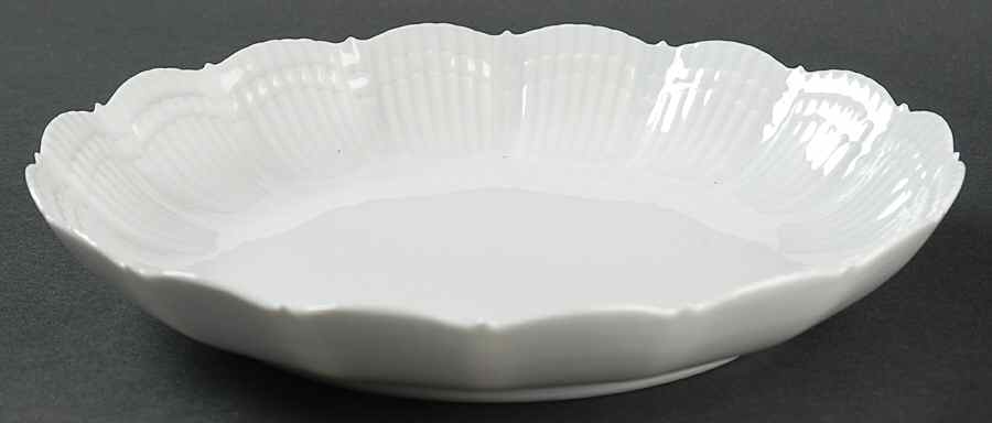 Corail White Coupe Soup Bowl by Giraud China-1
