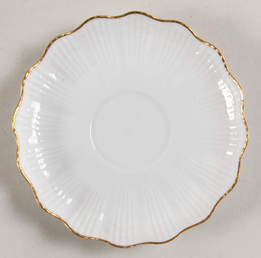 Gold Corail Saucer for Demitasse Cup by Giraud China-1