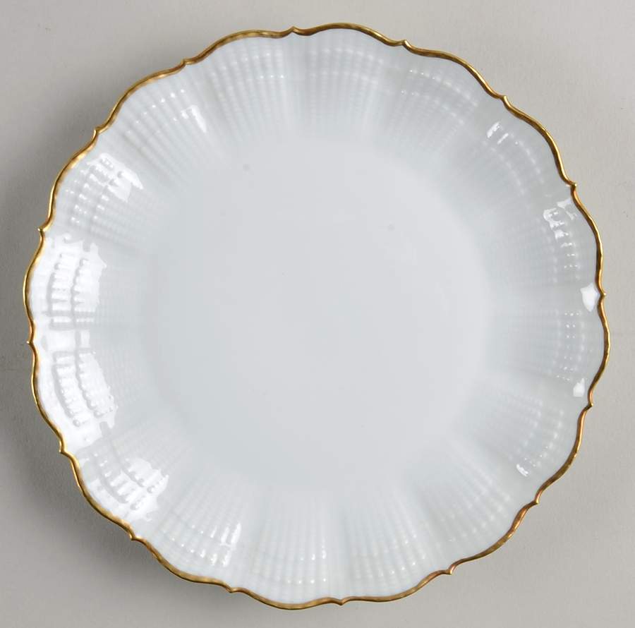 Gold Corail Salad Plate by Giraud China-1