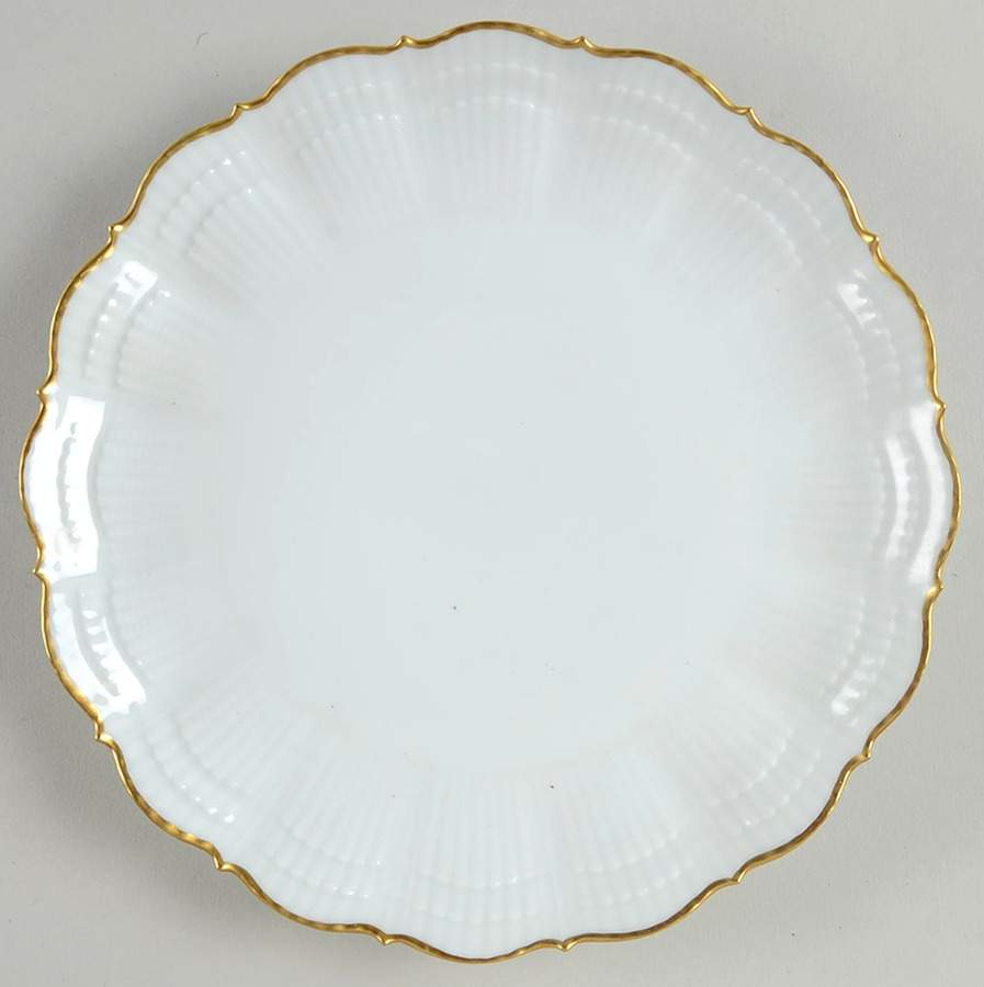 Gold Corail Salad Plate by Giraud China-1