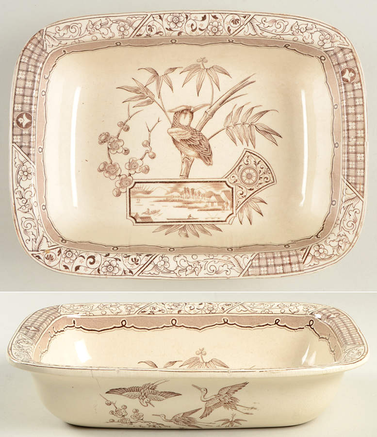 Melbourne 10" Rectangular Vegetable Bowl by Gildea & Walker-1
