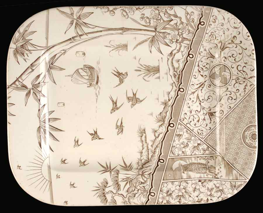 Melbourne 18" Rectangular Serving Platter by Gildea & Walker-1