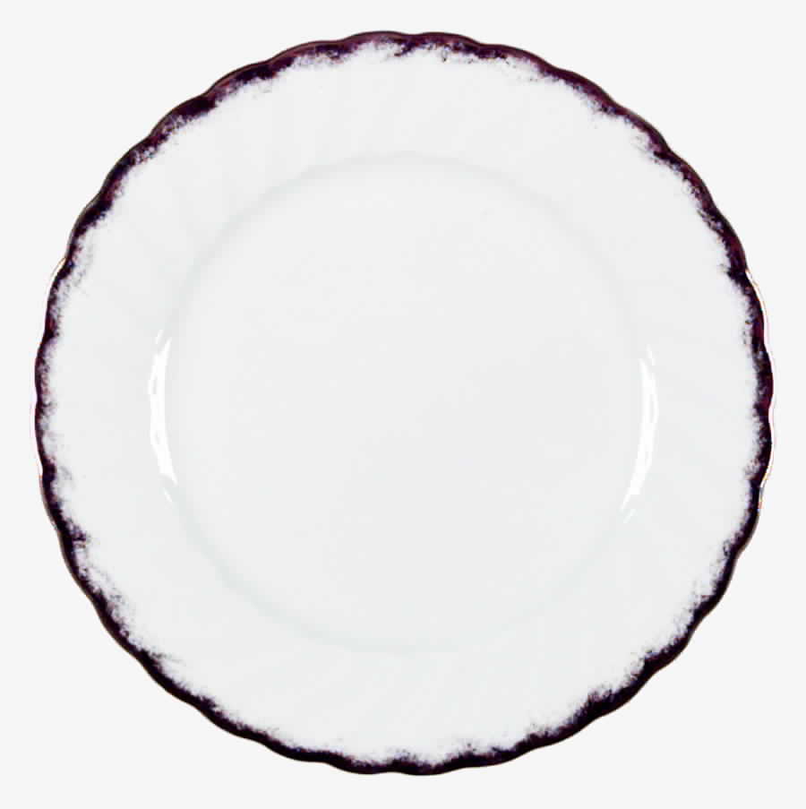 Old Grecian Flute Gold (Sprayed Gold Edge) Salad Plate by Gladstone-1