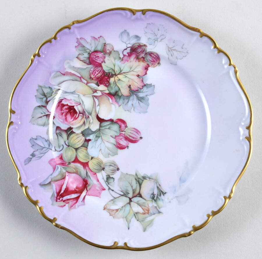 Imperial Purple Salad Plate by Parbus-1